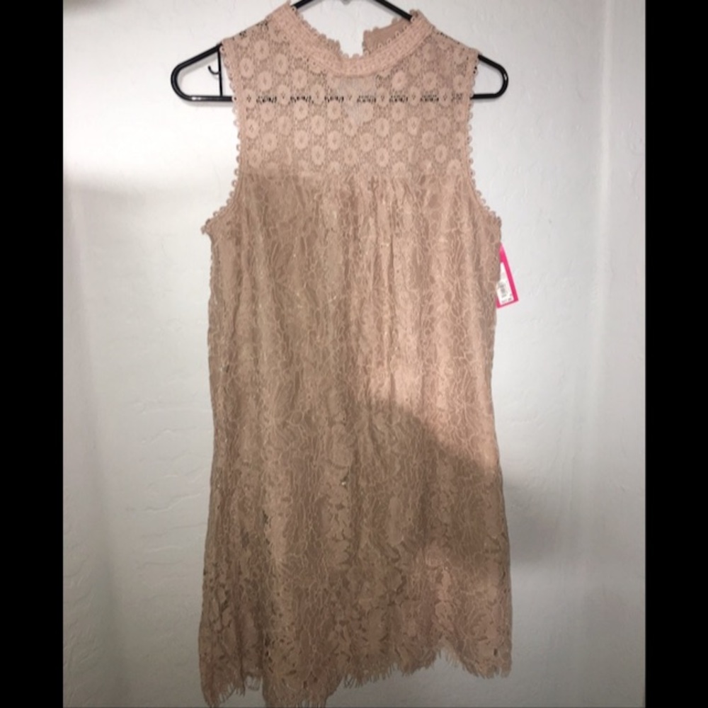 NWT lace tank top dress